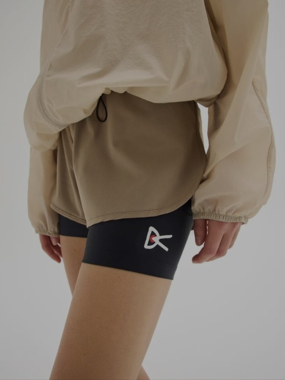 💥District Vision Women’s Layered Trail Running Shorts Morel/Black XS